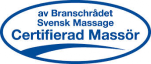 av Branschrådet Svensk Massage Certifierad Massör